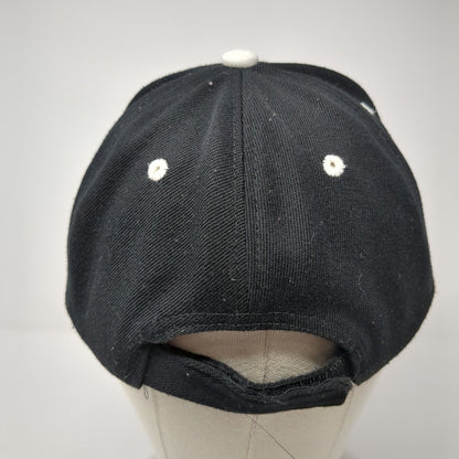 USA American Eagle Strapback Baseball Cap Black One Size Adjustable Patriotic