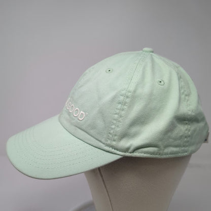 Life is Good Baseball Cap Green One Size Adjustable Cotton Slideback Hat Logo
