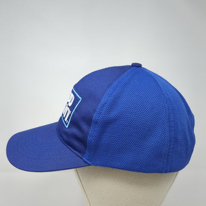 Bud Light Strapback Hat Blue One Size Adjustable Hit Wear 6 Panel