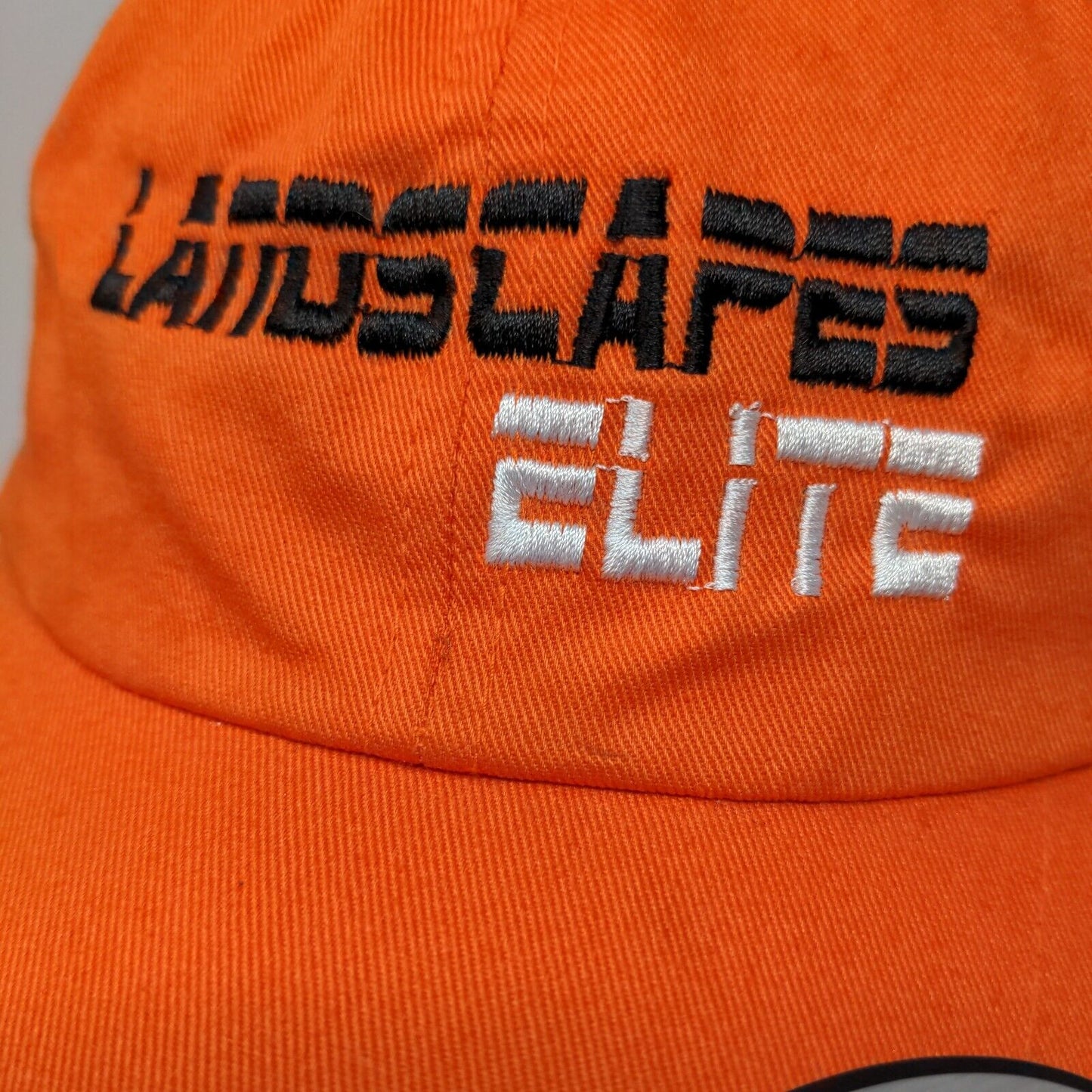 Landscapes Elite Slideback Hat Orange One Size Embroidered Yupoong