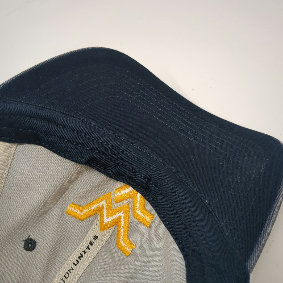 Top of the World West Virginia Mountaineers NCAA Trucker Hat Blue One Size Mesh