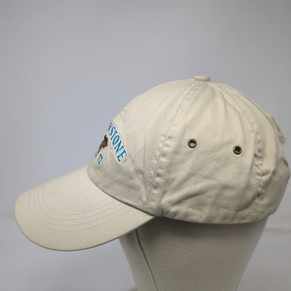 Sansegal Baseball Cap Beige One Size Yellowstone National Park Moose 1872 Hat