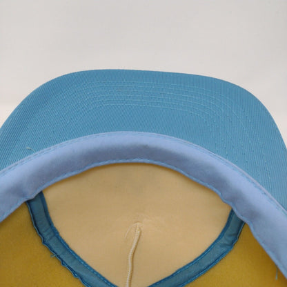 Weed Building Supply Snapback Hat Blue OSFA Adjustable Vernon Headliner