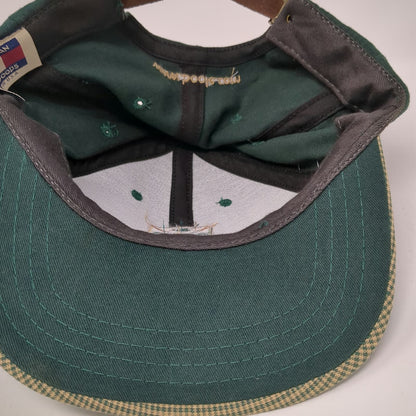 American Dry Goods Baseball Cap Green One Size Golf Logo Boole USA Slideback Hat