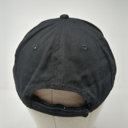 George Strapback Baseball Cap Black One Size Adjustable Colorblock Blank