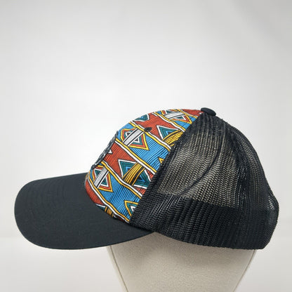 Hooey Snapback Mesh Back Trucker Hat Multicolor One Size Geometric