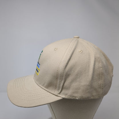 Aquatic Weed Control Slideback Baseball Cap Beige One Size Adjustable Hit Wear