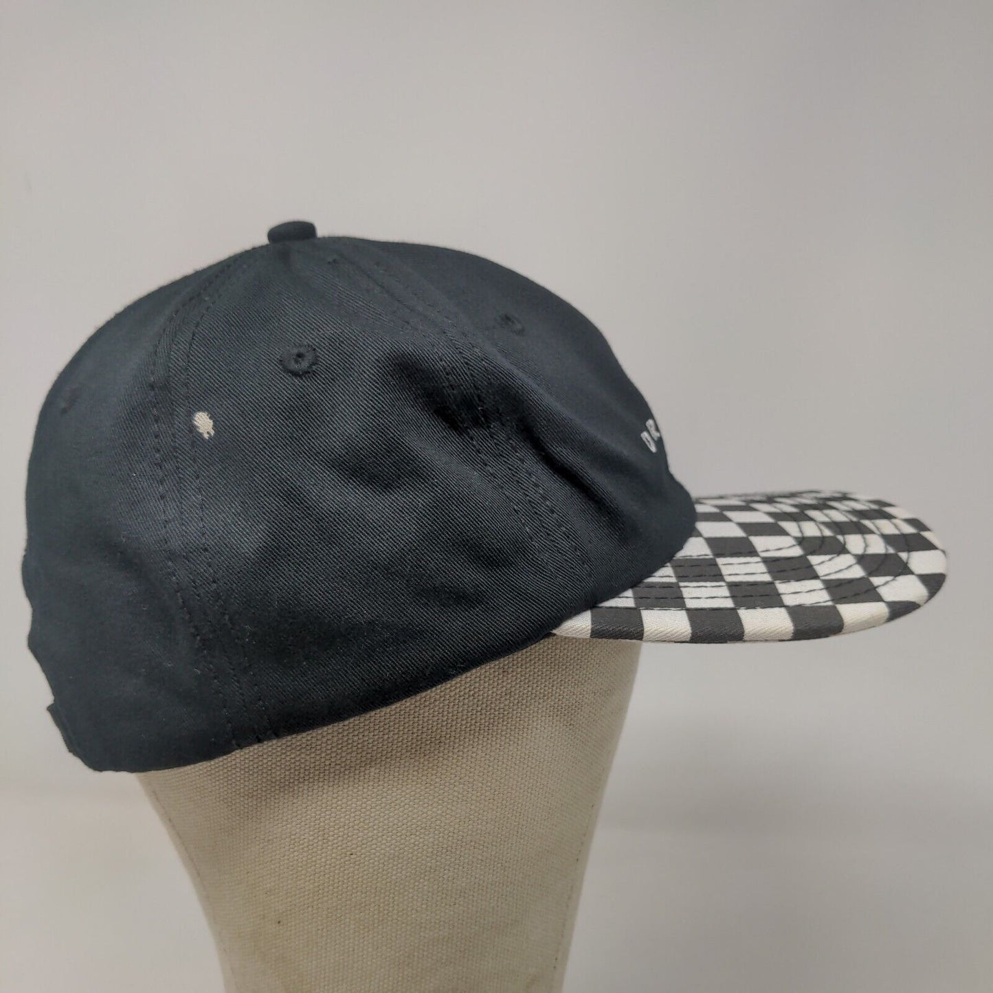 Art Class Men's Slideback Hat Black Size OSFM Embroidered Driven Check Pattern