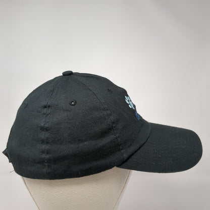 Pet Perfect Strapback Hat Black One Size Adjustable Embroidered 6 Panel AB Prime