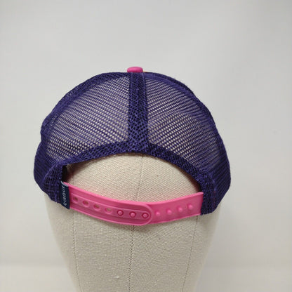 Snowbird Mountain Snapback Mesh Back Trucker Hat Multi One Size