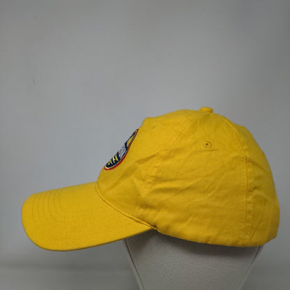 Barena Palm Trees Slideback Hat Yellow One Size Embroidered Adjustable