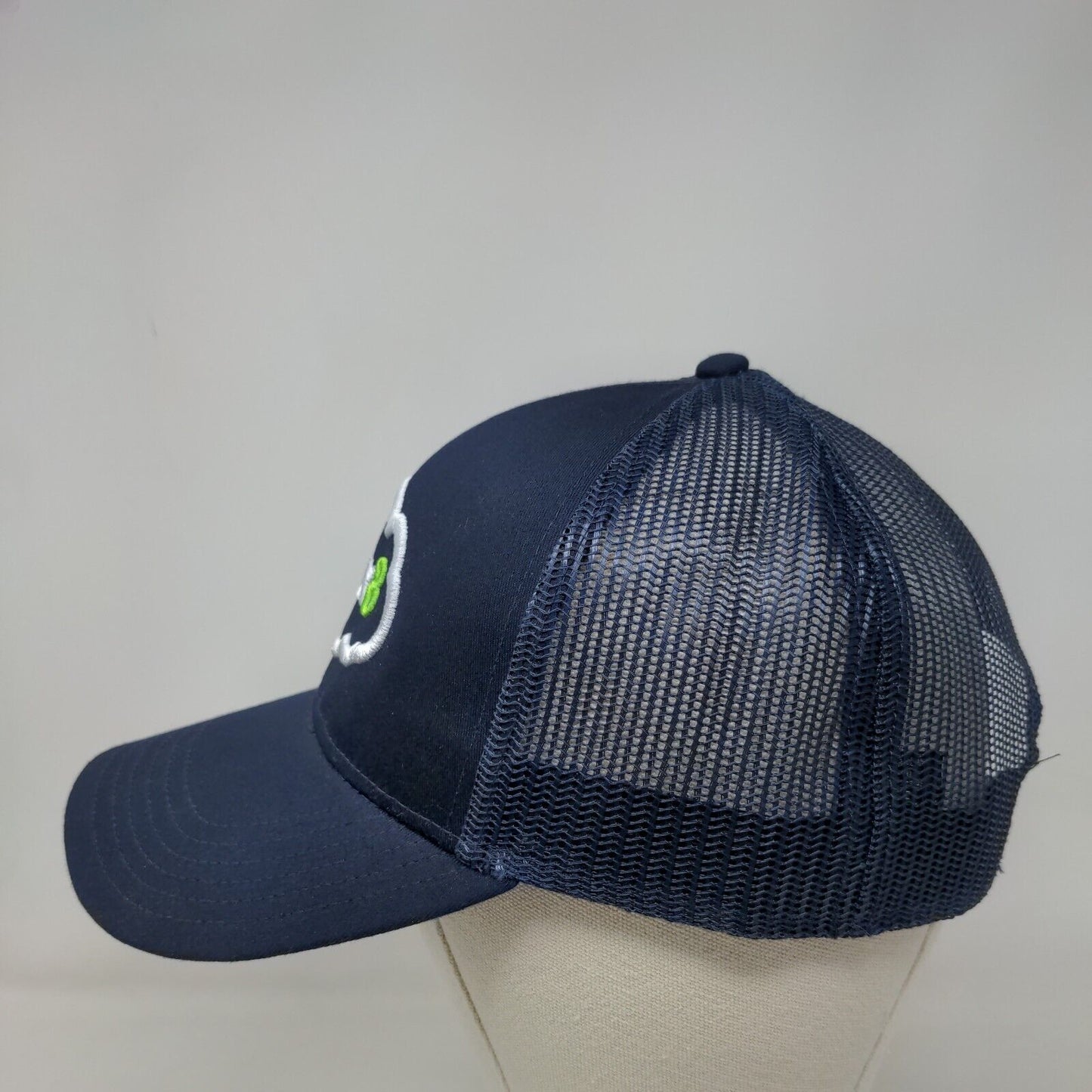 Pax8 Cloud Snapback Mesh Back Trucker Hat Blue OSFM Embroidered Otto