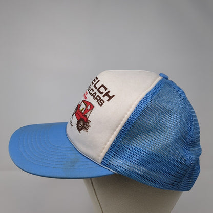 Suzuki Welch Fun Cars Utah Snapback Rope Trucker Hat Blue One Size