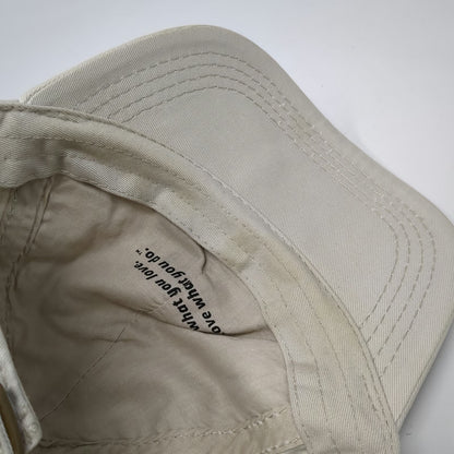 Life is Good Baseball Cap Beige One Size Adjustable Strapback Cotton Hat Quote