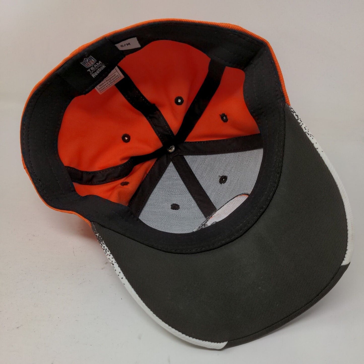 Reebok NFL Men's Fitted Hat Multicolor Size S-M Embroidered Cleveland Browns