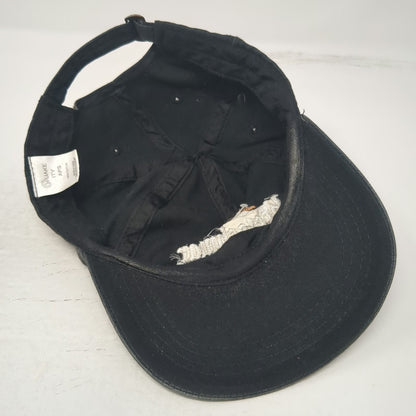 Quake City Baseball Cap Black Gold White One Size Kretschmar Deli Cotton Hat