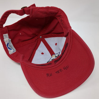Boy Scouts of America 40 Slideback Hat Red One Size Adjustable Fahrenheit