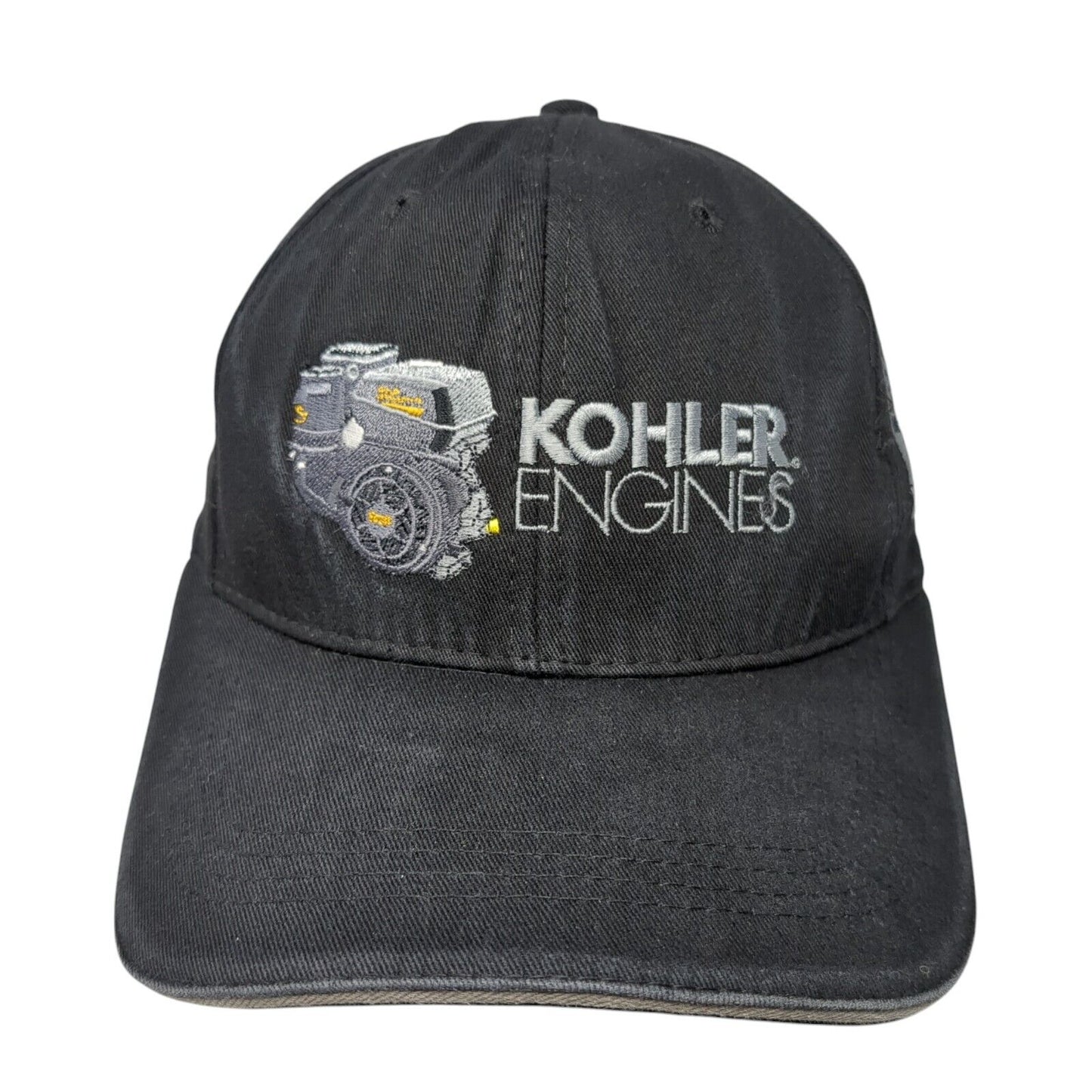 Kohler Engines Medart 100 Years Strapback Hat Black OS Adjustable Embroidered
