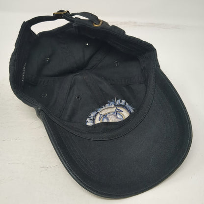 Alternative Apparel Baseball Cap Black One Size Silver Bell Ranch Hat Slideback