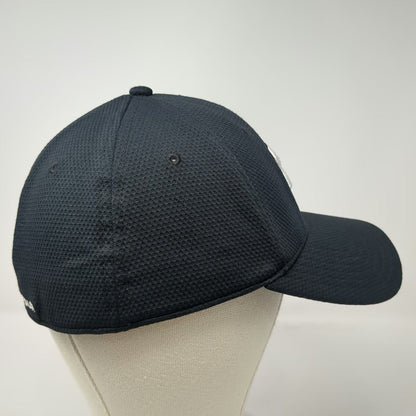 Under Armour Baseball Cap Black L Blitzing Embroidered Logo Fitted Athletic Hat