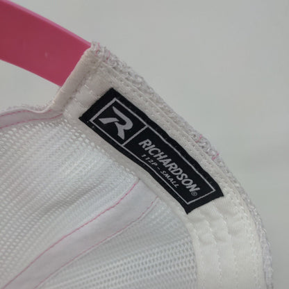 HCRSHF 2021 Snapback Trucker Hat Pink Small Adjustable Mesh Back Richardson