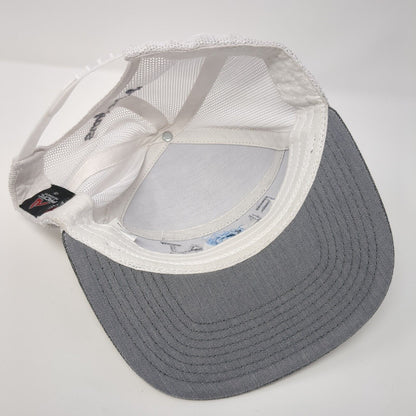 Float Magic Stay Salty Snapback Trucker Hat Gray OS Adjustable Pacific Headwear