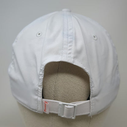 Birddogs Baseball Cap White One Size Performance Adjustable Slideback Hat