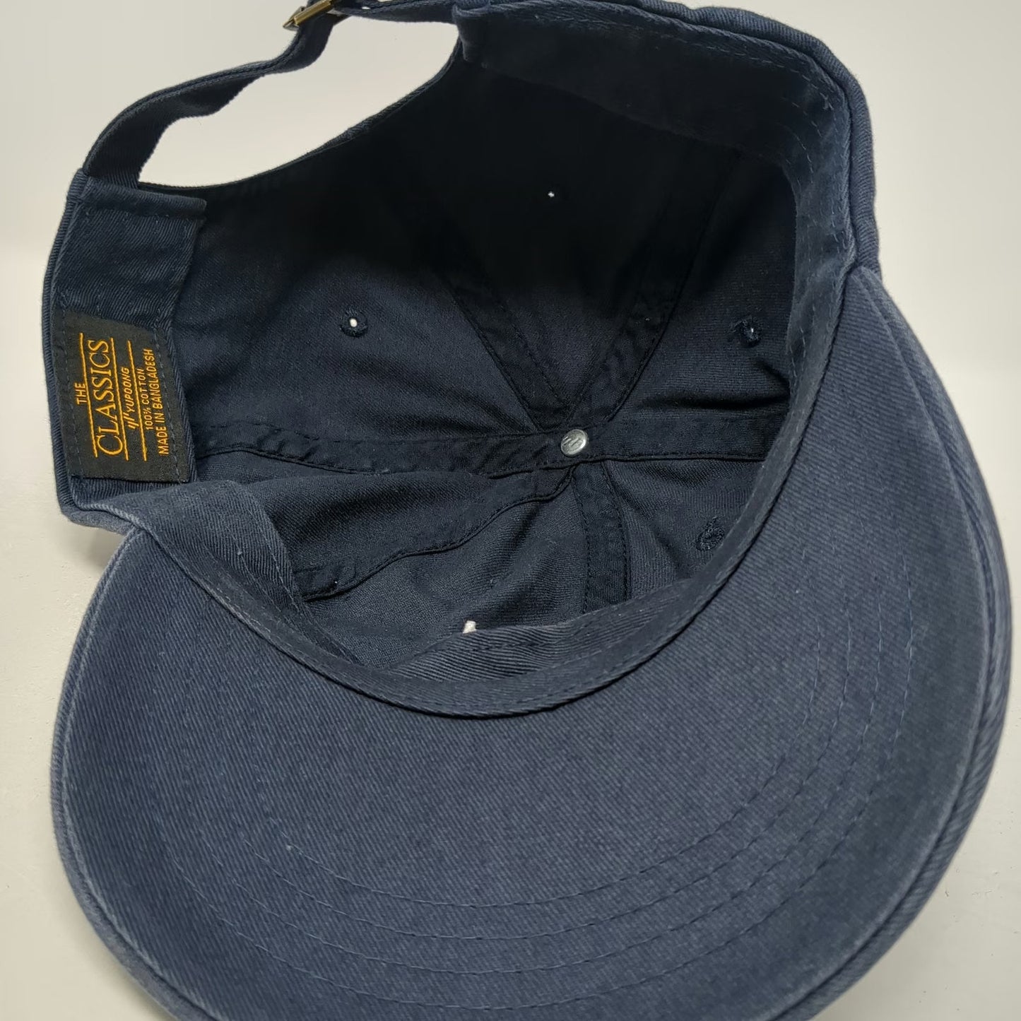 Yupoong Jesus Revolution Baseball Cap Blue One Size Embroidered Slideback Hat