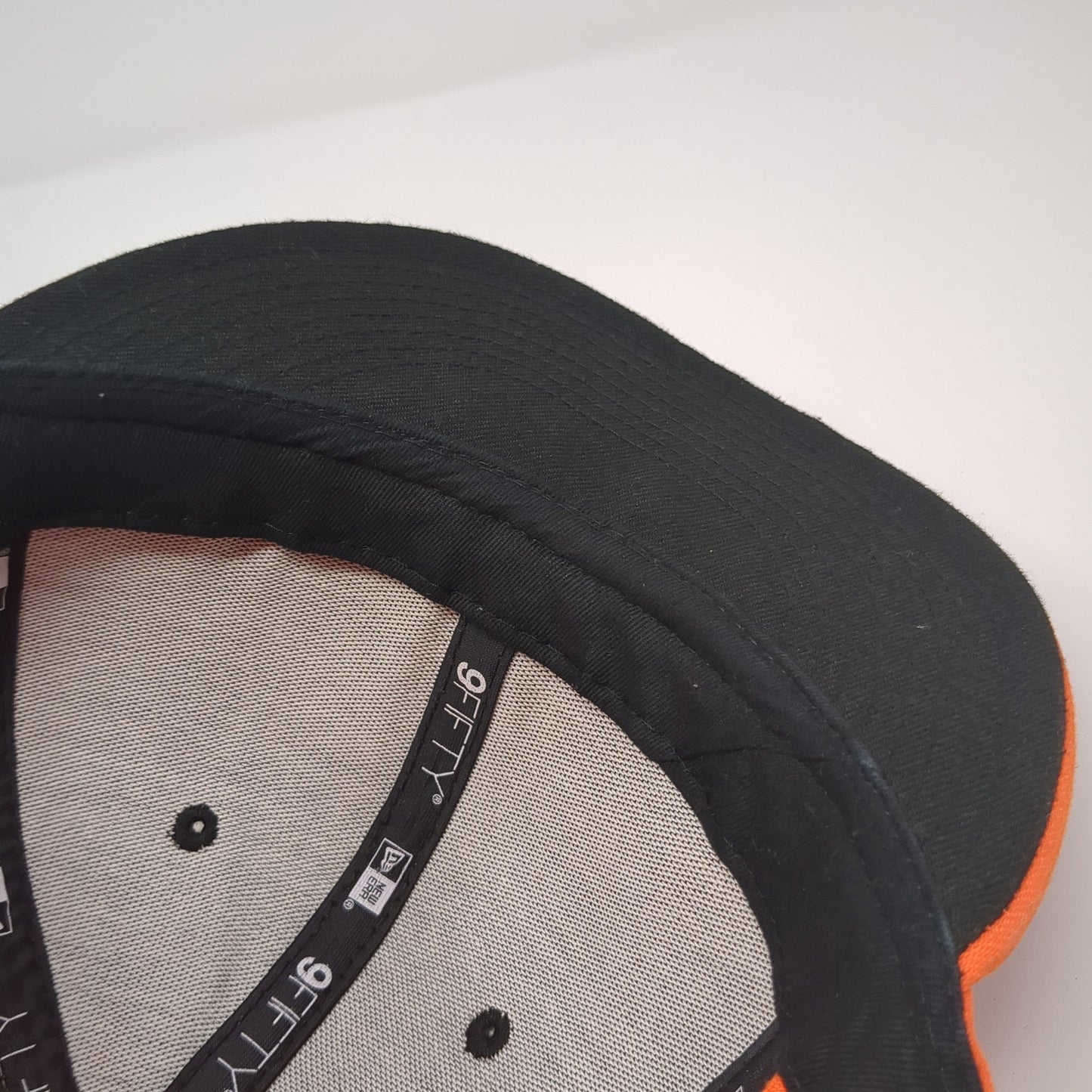 KTM Snapback Hat Orange One Size Adjustable Colorblock New Era 6 Panel