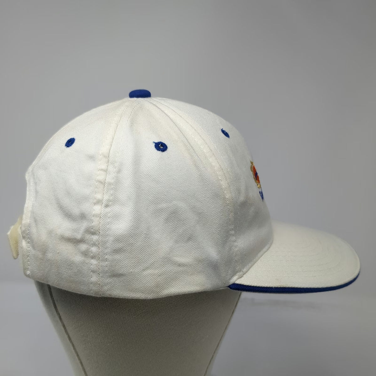 Town Talk SaddleBrooke White Baseball Cap One Size Strapback Mountain Logo Hat