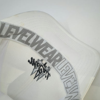 Levelwear Baseball Cap White M McCall Golf Club Performance Stretch Hat