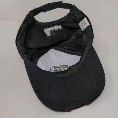 Junior Orioles Chick Fil A Strapback Hat Black White Embroidered Logo