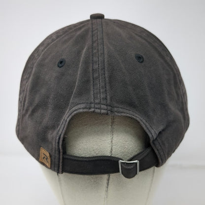 Richardson Baseball Cap Black One Size Rockharbor Church Leather Patch Hat Idaho