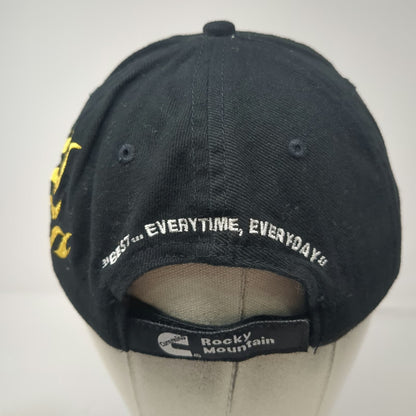 Colorado River Baseball Cap Black One Size Cummins Flame Rocky Strapback USA Hat