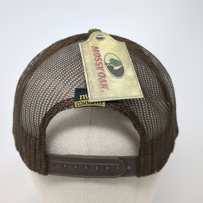 Paramount Trucker Hat Green One Size Mossy Oak Camo NWTF Turkey 50 Anniversary