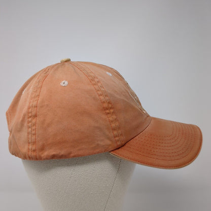 RJS Foundation Slideback Hat Orange One Size Embroidered Fahrenheit