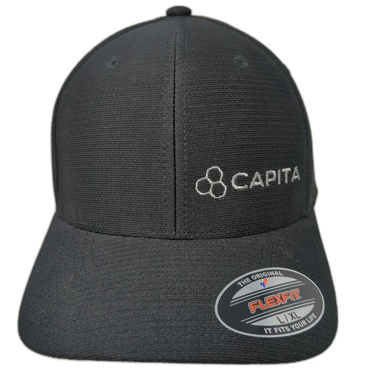 TravisMathew Baseball Cap Black XL Flexfit Capita Logo Signature Golf Sport Hat