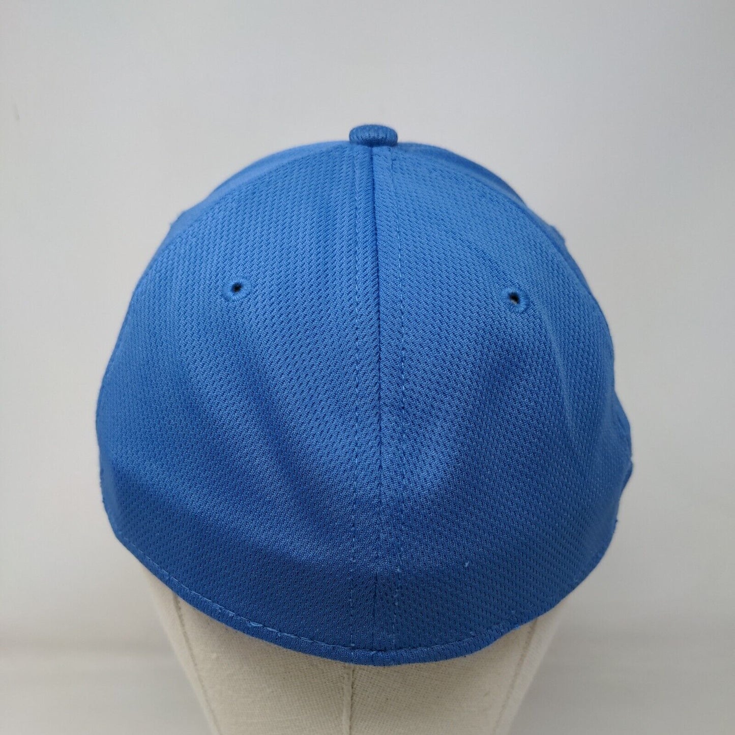 Athletic Works Fitted Hat Blue Small-Medium Solid 6 Panel Vent Holes