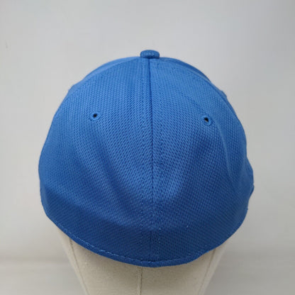 Athletic Works Fitted Hat Blue Small-Medium Solid 6 Panel Vent Holes