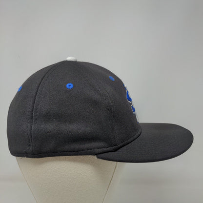 The Game Pro Men's Fitted Hat Black Small Embroidered SJ Knights Logo