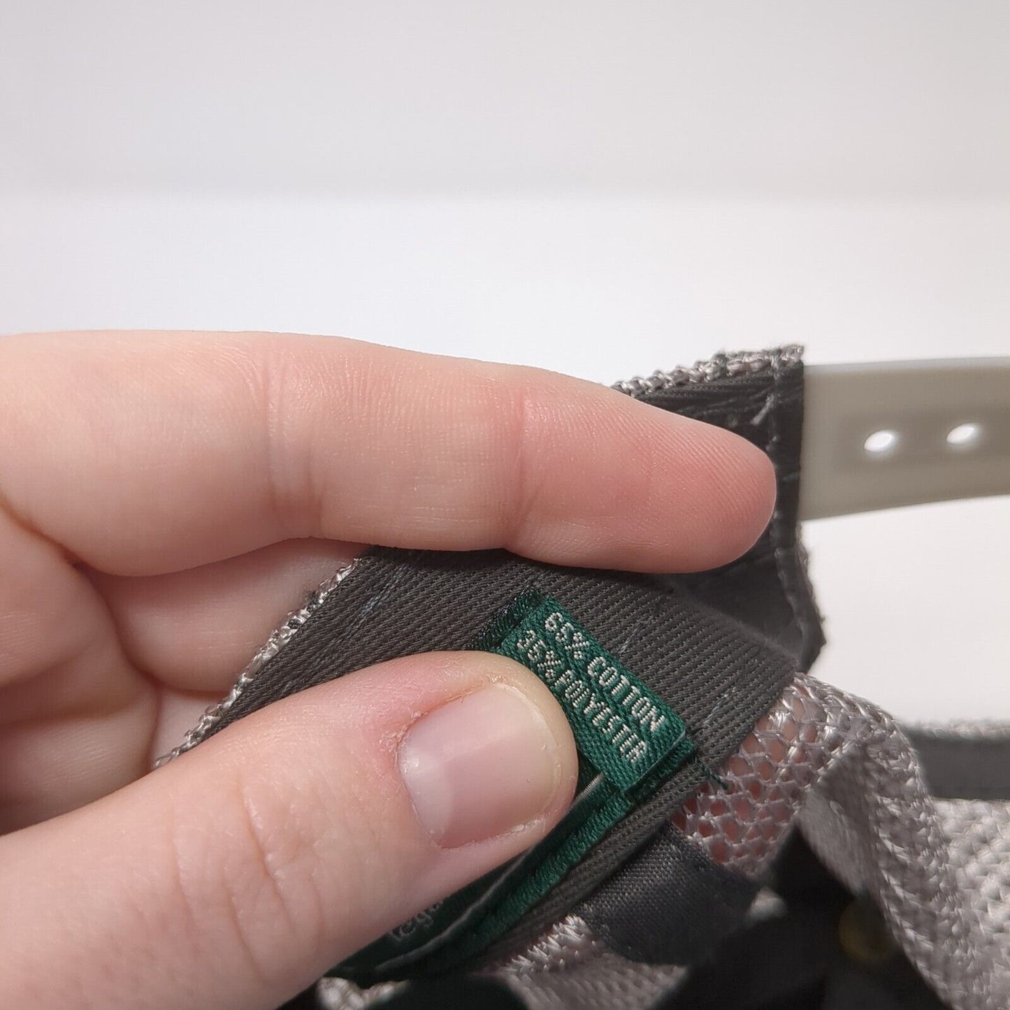 Floridatile Snapback Trucker Hat Gray OS Adjustable Embroidered Mesh Legacy