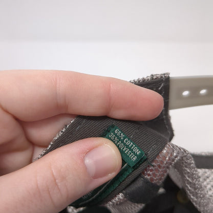 Floridatile Snapback Trucker Hat Gray OS Adjustable Embroidered Mesh Legacy