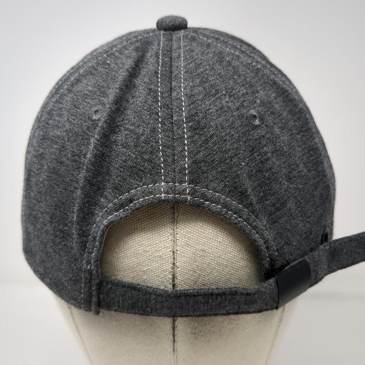 Land Rover Defender 5 Panel Gray One Size Strapback Hat Contrast Stitching
