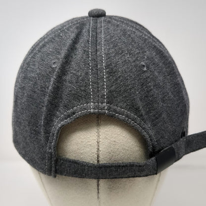 Land Rover Defender 5 Panel Gray One Size Strapback Hat Contrast Stitching