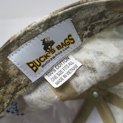 Buck's Bags Baseball Cap Brown Camo One Size T-Bone's Guns Idaho Brandon Hat