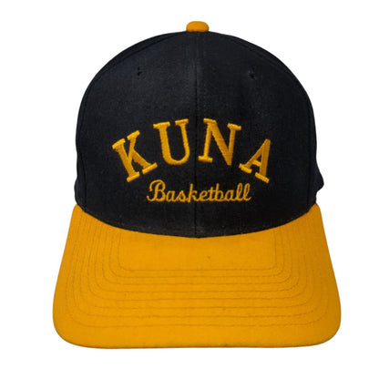 Kuna Basketball Snapback Hat Multicolor Large Embroidered Wool Serge