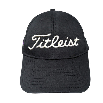 Titleist Slideback Hat Black One Size Adjustable Embroidered Glenwild