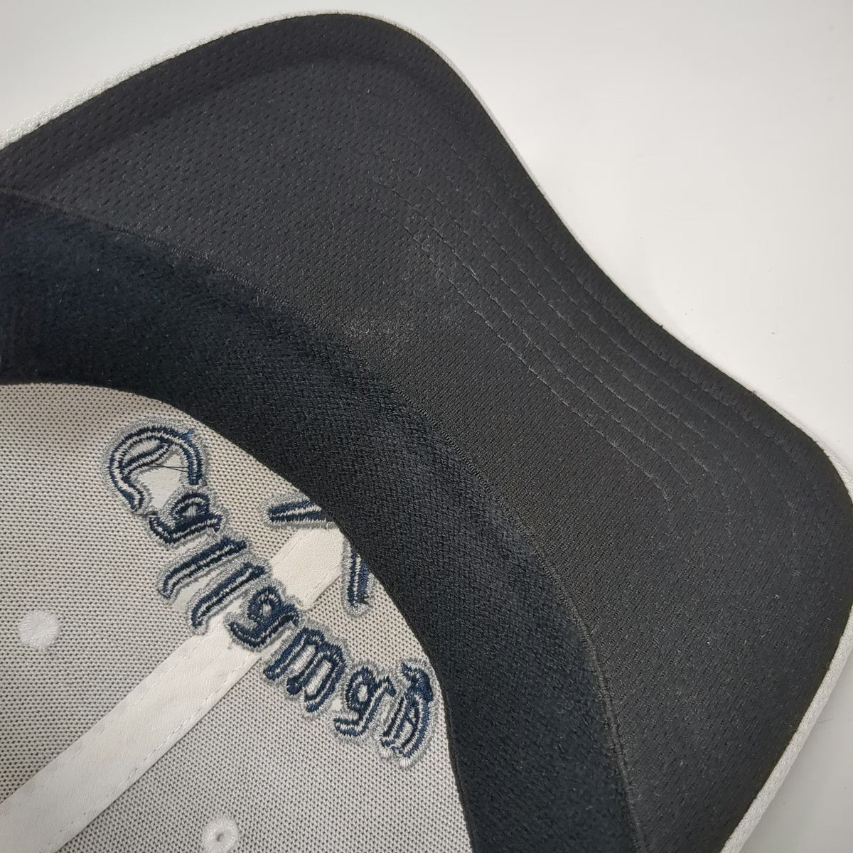 Callaway Baseball Cap White M Mesh Back Odyssey Logo Fitted Golf Stretch Hat