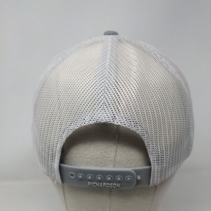 Expedition Inspiration Snapback Trucker Hat Gray One Size Mesh Back Richardson