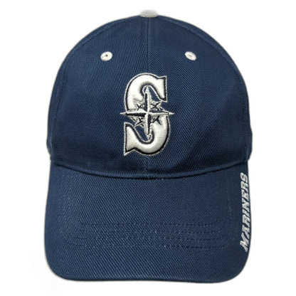 Seattle Mariners MLB T.E.I. Baseball Cap Blue OS Strapback Embroidered Logo Hat